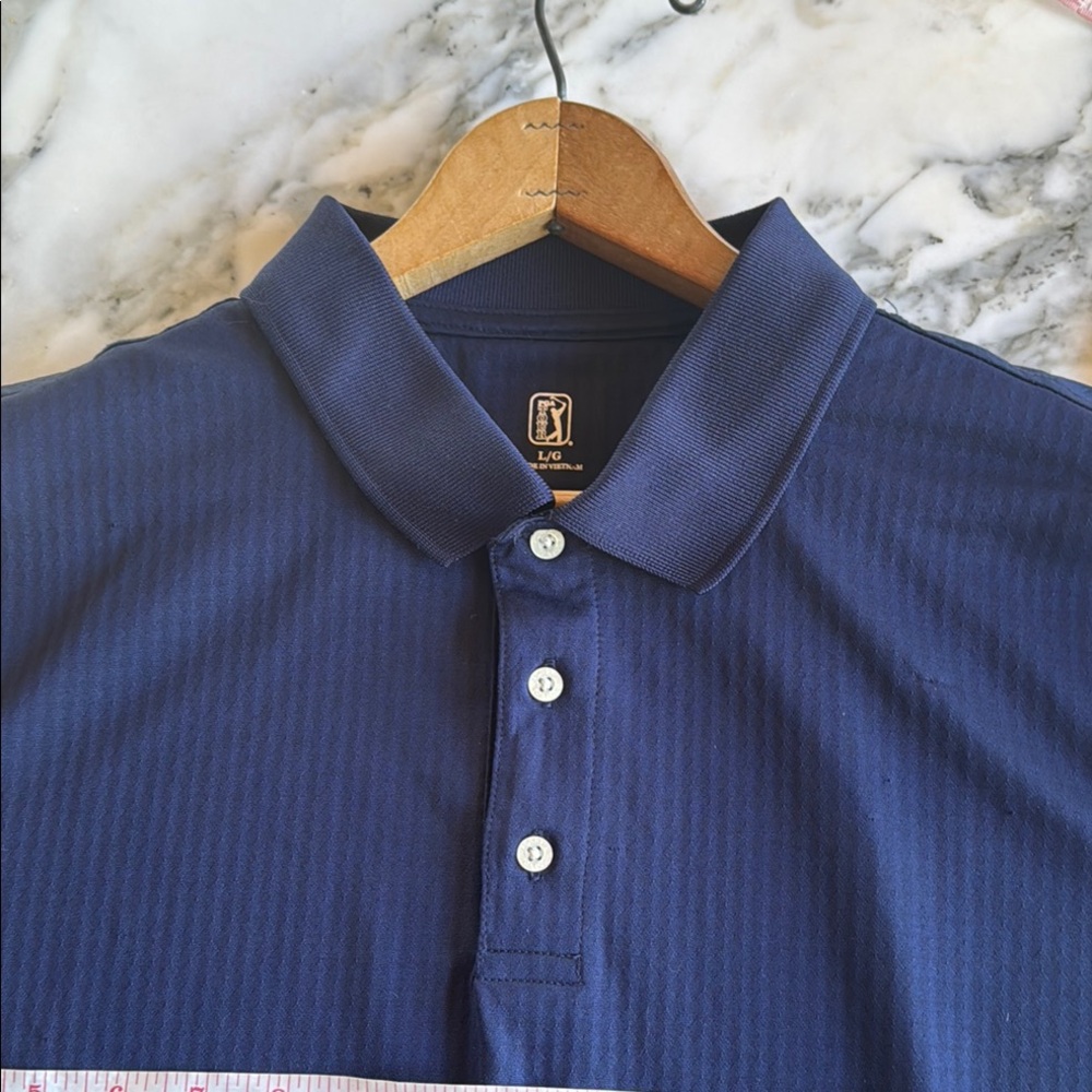 PGA Tour Golf Polo Shirt with Classic Style & Short Sleeves Men’s Large